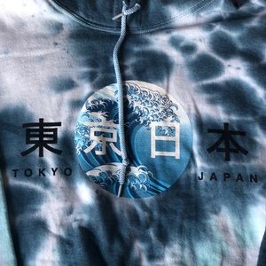 Multi Blotch Fleece Hoodie